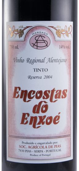 2004 Encostas do Enxoé Reserva red