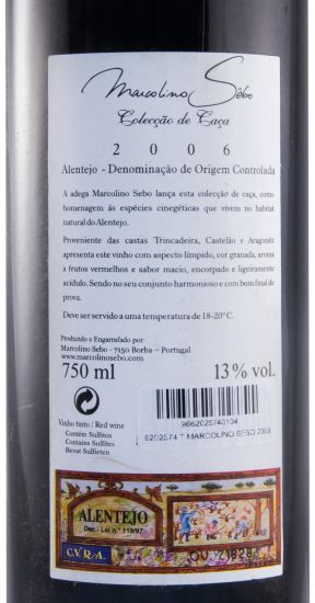 2006 Marcolino Sêbo Lebre Edição Limitada red