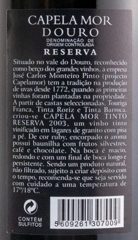 2003 Capela Mor Reserva red