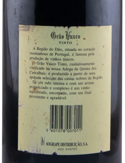1992 Grão Vasco tinto 1,5L