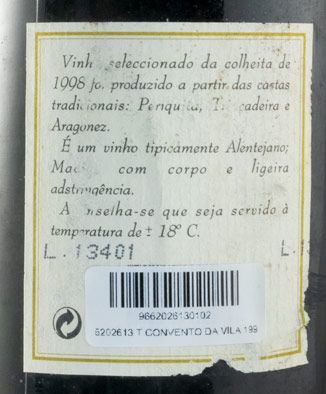 1998 Convento da Vila red