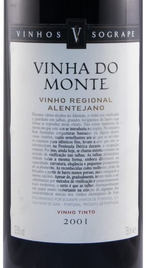 2001 Herdade do Peso Vinha do Monte red