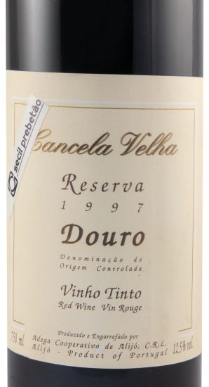 1997 Cancela Velha Reserva red