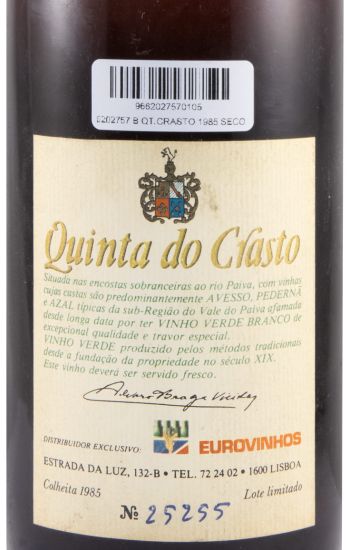 1985 Quinta do Crasto white