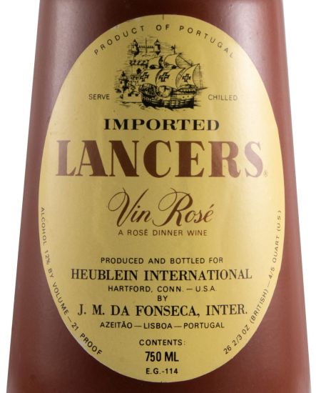 José Maria da Fonseca Lancers rosé (garrafa em barro)