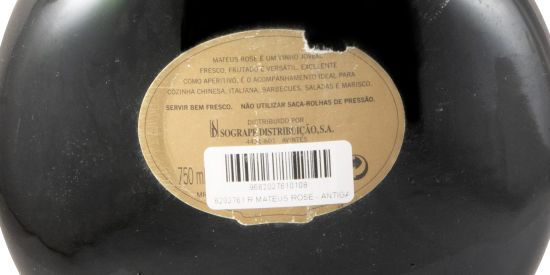 Mateus rosé (garrafa antiga)