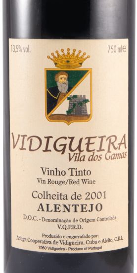 2001 Vidigueira Vila dos Gamas tinto