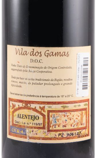 2001 Vidigueira Vila dos Gamas tinto