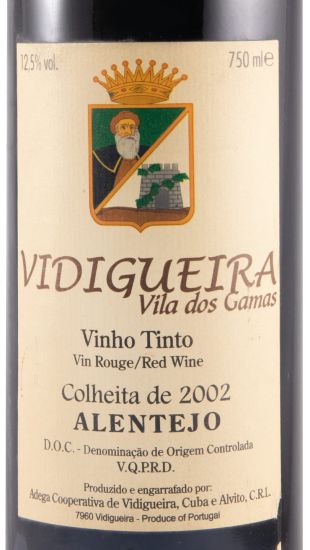 2002 Vidigueira Vila dos Gamas red
