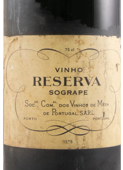 1975 Sogrape Reserva red
