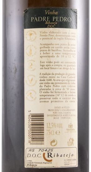 2003 Casa Cadaval Padre Pedro branco