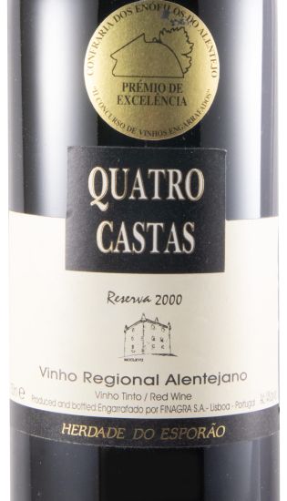 2000 Herdade do Esporão Quatro Castas Reserva tinto