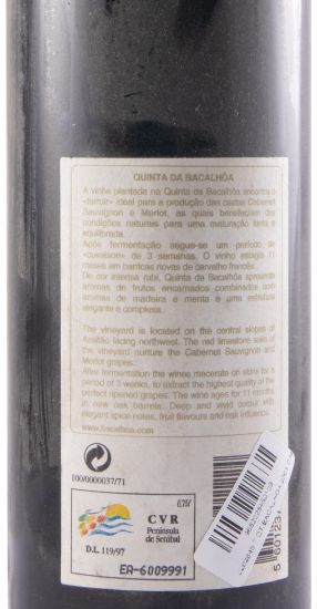 2001 Quinta da Bacalhôa Cabernet Sauvignon red