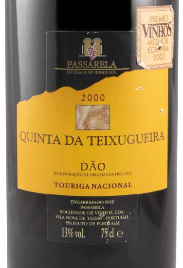 2000 Quinta da Teixugueira Touriga Nacional red
