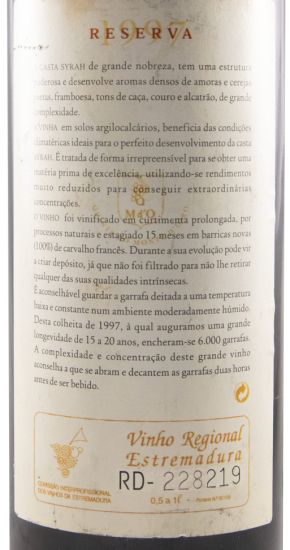 1997 Quinta do Monte d'Oiro Reserva red