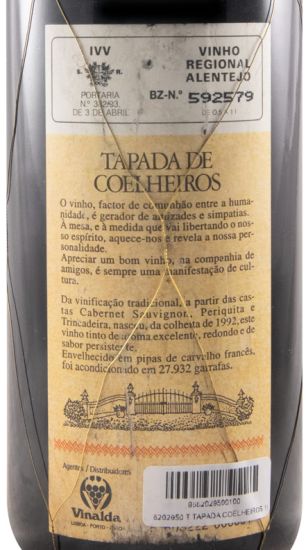 1992 Tapada de Coelheiros tinto