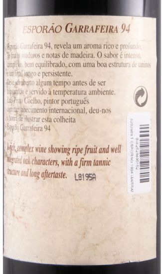 1994 Esporão Garrafeira red