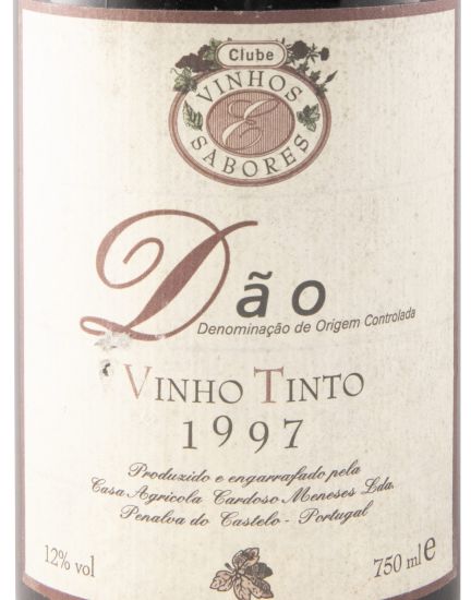 1997 Clube Vinhos & Sabores Dão tinto