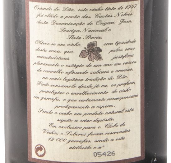 1997 Clube Vinhos & Sabores Dão tinto