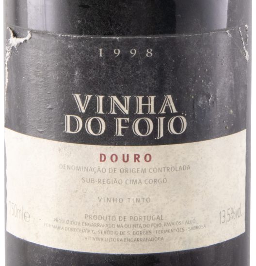 1998 Vinha do Fojo red