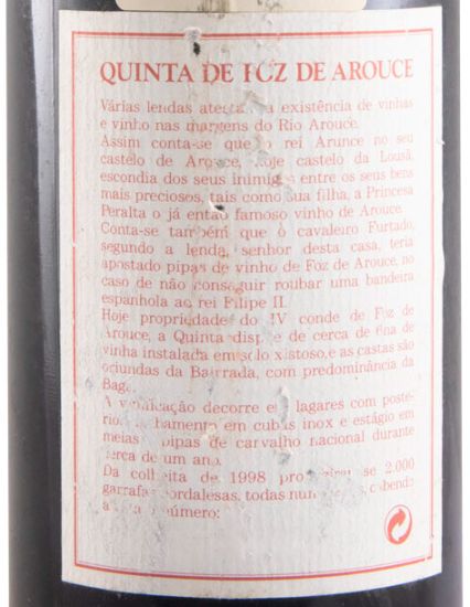 1998 Quinta de Foz de Arouce red