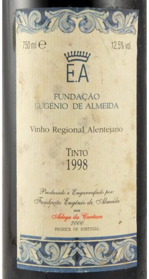 1998 Fundação Eugénio de Almeida EA tinto