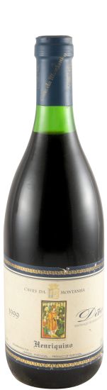 1999 Caves da Montanha Henriquino red (damaged label)