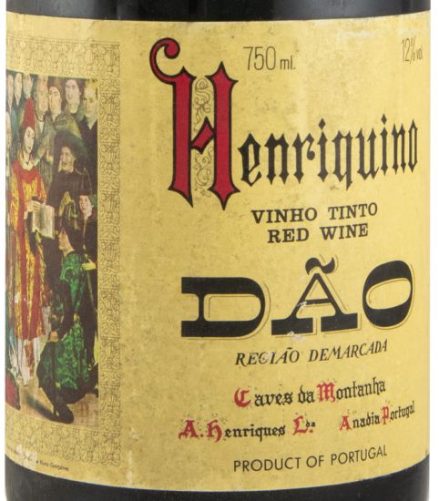 1986 Caves da Montanha Henriquino tinto