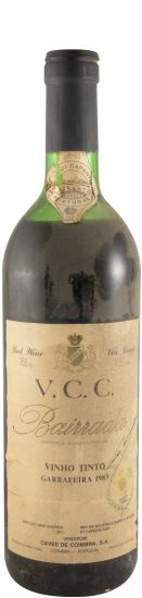 1983 Caves de Coimbra Garrafeira red