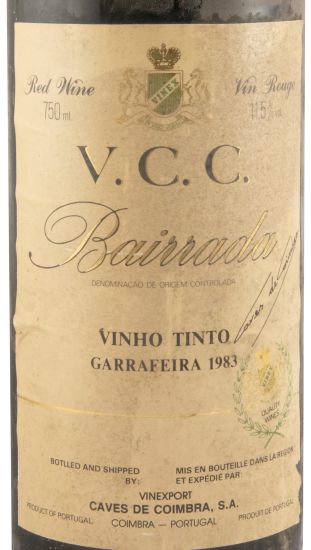 1983 Caves de Coimbra Garrafeira red