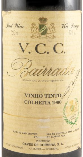 1990 Caves de Coimbra Colheita tinto