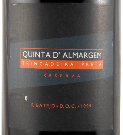 1999 Quinta d'Almargem Trincadeira Preta Reserva tinto