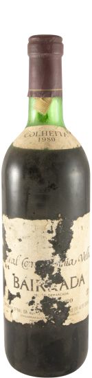 1980 Real Companhia Velha Colheita Bairrada tinto (rótulo danificado)