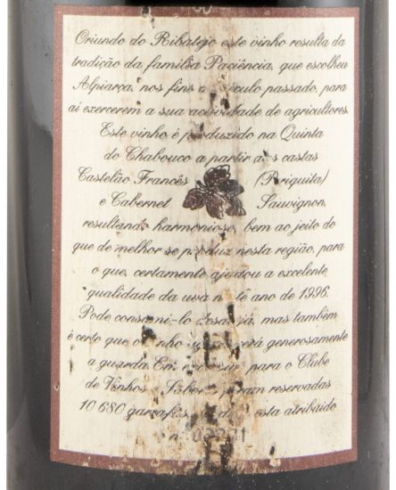 1996 Clube Vinhos e Sabores Ribatejo tinto