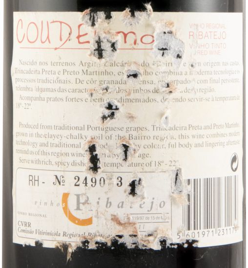 1998 Coudel Mor red (damaged label)