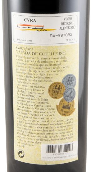 1999 Tapada de Coelheiros Garrafeira red