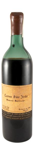 1961 Caves São João Reserva Particular tinto (nível baixo)