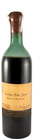 1961 Caves São João Reserva Particular tinto (nível baixo)