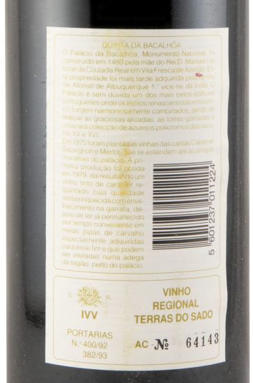 1991 Quinta da Bacalhôa Cabernet Sauvignon red