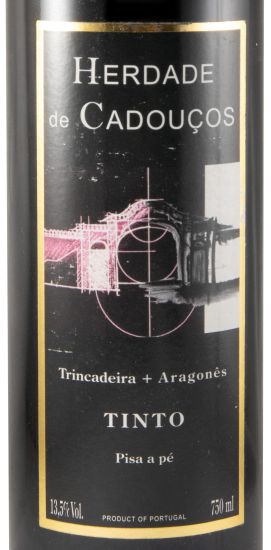 Herdade de Cadouços tinto (sem ano de colheita especificado)