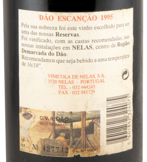 1995 Escanção Reserva tinto