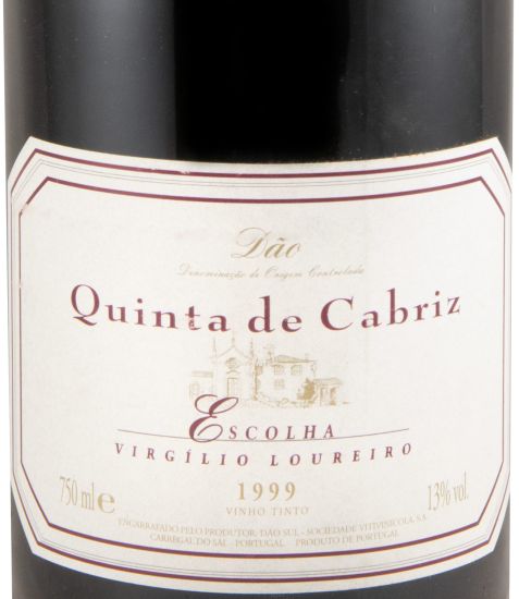 1999 Quinta de Cabriz Escolha Virgílio Loureiro tinto