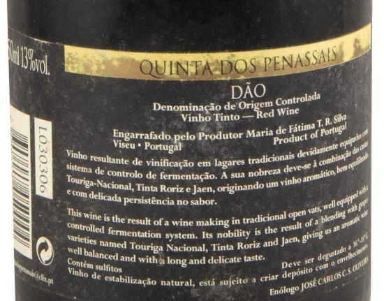 2003 Quinta dos Penassais Dão Reserva red