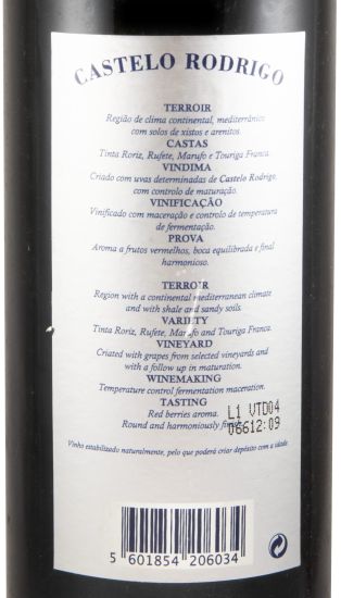 2004 Castelo Rodrigo red