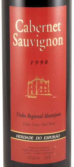 1998 Esporão Cabernet Sauvignon red 50cl