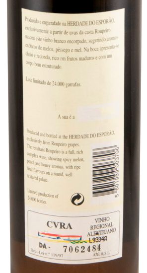 1999 Esporão Roupeiro branco 50cl