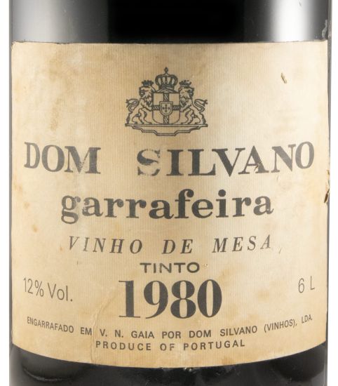 1980 Dom Silvano Garrafeira tinto 6L