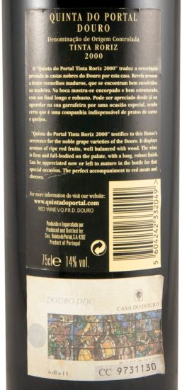 2000 Quinta do Portal Tinta Roriz tinto