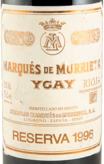 1996 Marqués de Murrieta Reserva Ygay Rioja tinto