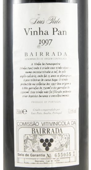 1997 Luís Pato Vinha Pan tinto